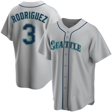 20119 Majestic Seattle Mariners ALEX RODRIGUEZ Sewn Baseball JERSEY GRAY New