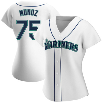 Seattle Mariners White Home Team Jersey – Elite Sports Jersey