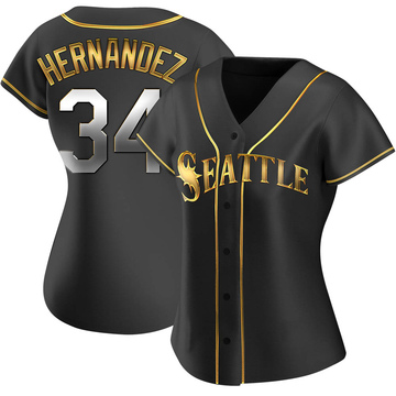 MLB Men's Seattle Mariners Felix Hernandez Road Gray Short Sleeve 6 Button  Synthetic Replica Baseball Jersey (Road Gray, Large) : Buy Online at Best  Price in KSA - Souq is now 